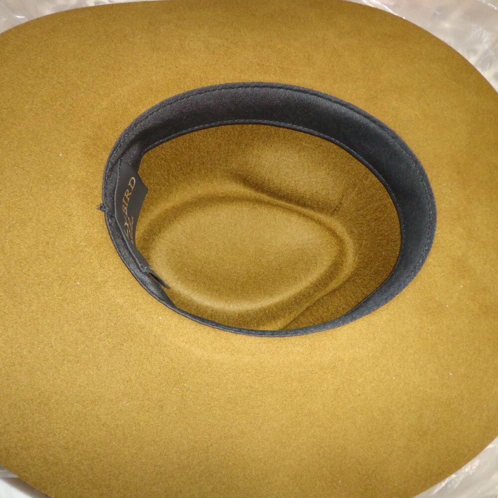 FIRM NEW Free People Lovely Bird Montana Turquoise Wrap Felt Hat S Rodeo - Picture 6 of 16